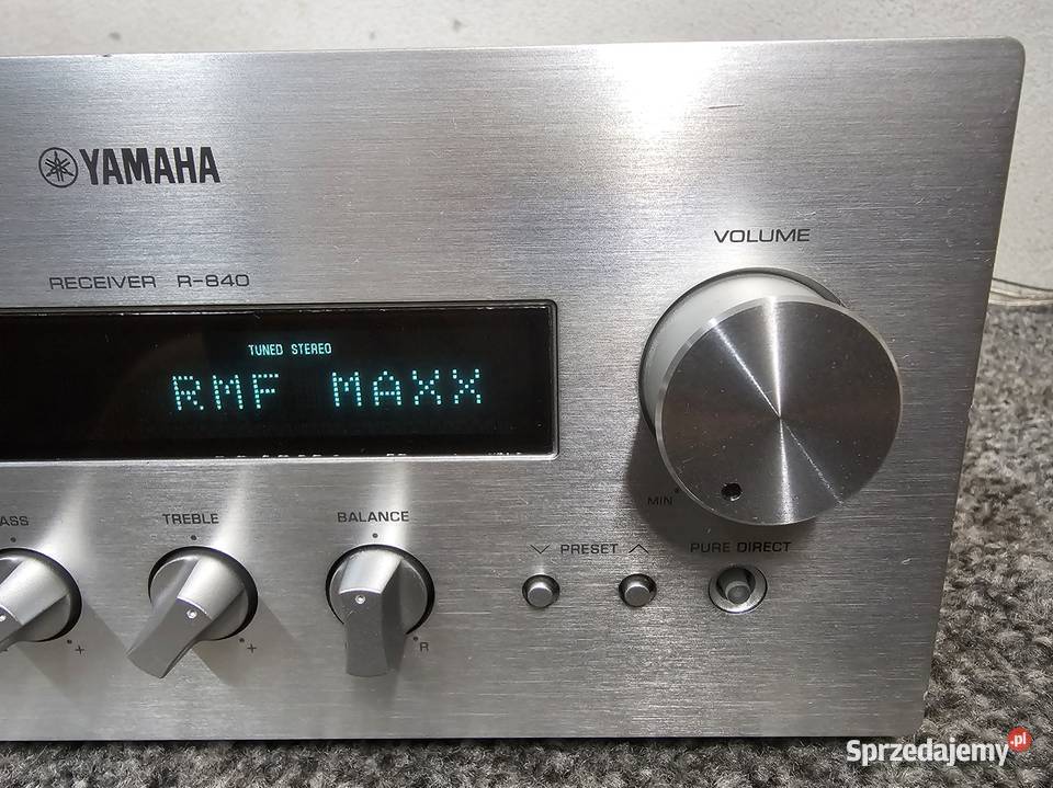 wzmacniacz stereo Yamaha PianoCraft R840 MCR840 Wzmacniacze i pokrewne Kraków
