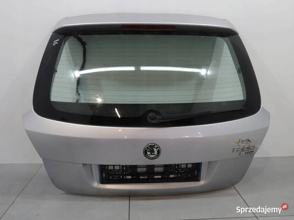 KLAPA TYŁ SZYBA KOMBI 9156 Skoda Fabia II