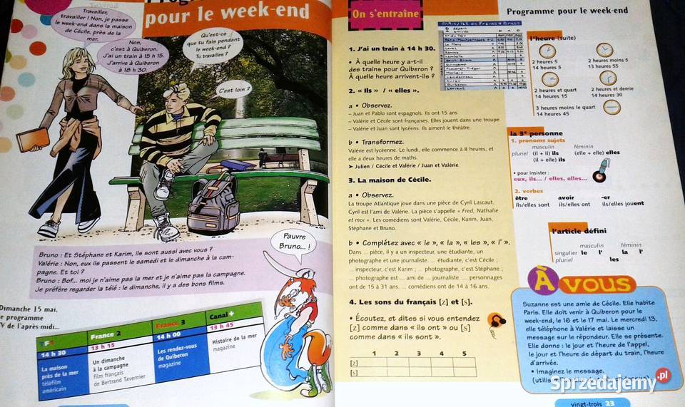 Ado 1 Methode de francais A MonnerieGoarin Y Książki i Podręczniki lubelskie