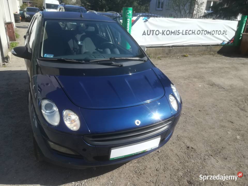 SMART FORFOUR 13i 2005r KLIMA AUTOMAT 5 DRZWI Forfour Bydgoszcz sprzedam
