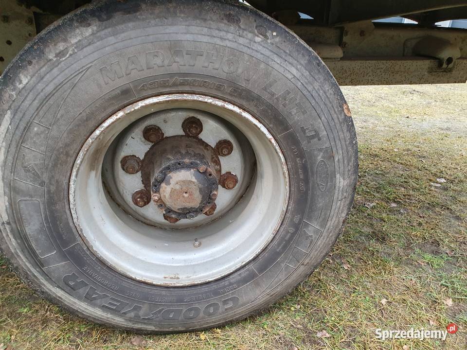 Przyczepa jednoosiowa sztywna star nie wywrotka