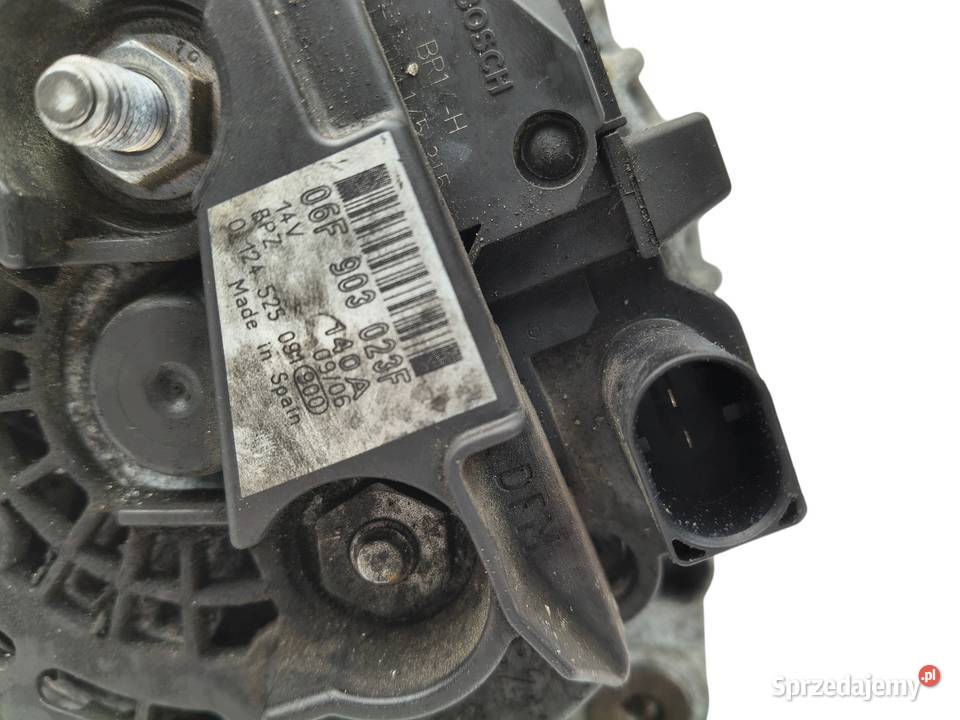ALTERNATOR Skoda Octavia II Seat Leon 20 TDI Układ elektryczny silnika Chełm