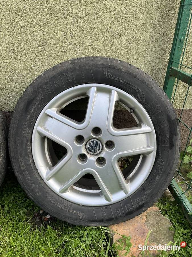 Felgi Aluminiowe z oponami 21555R16 vw Sharan Łosiów