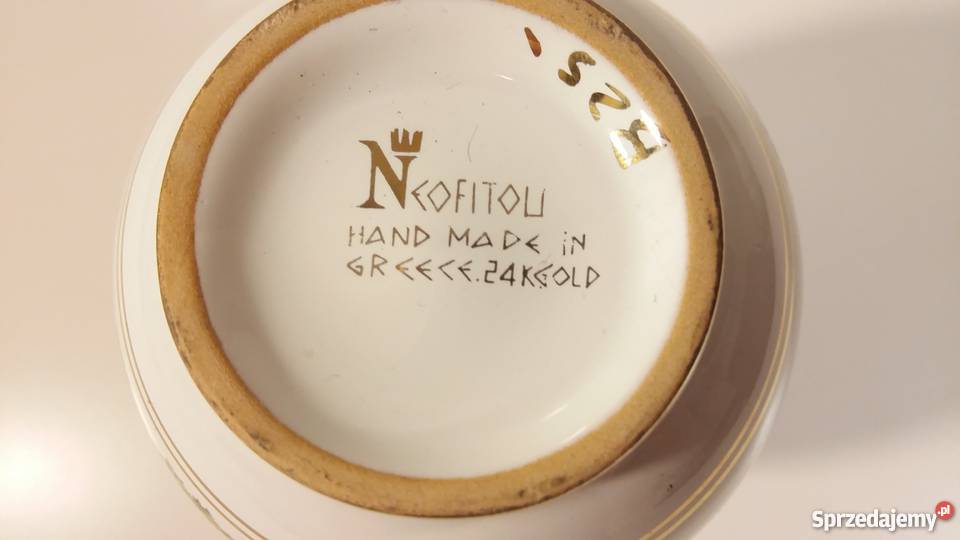 Neofitou Wazon Grecki Handmade 24 k złoto sprzedam