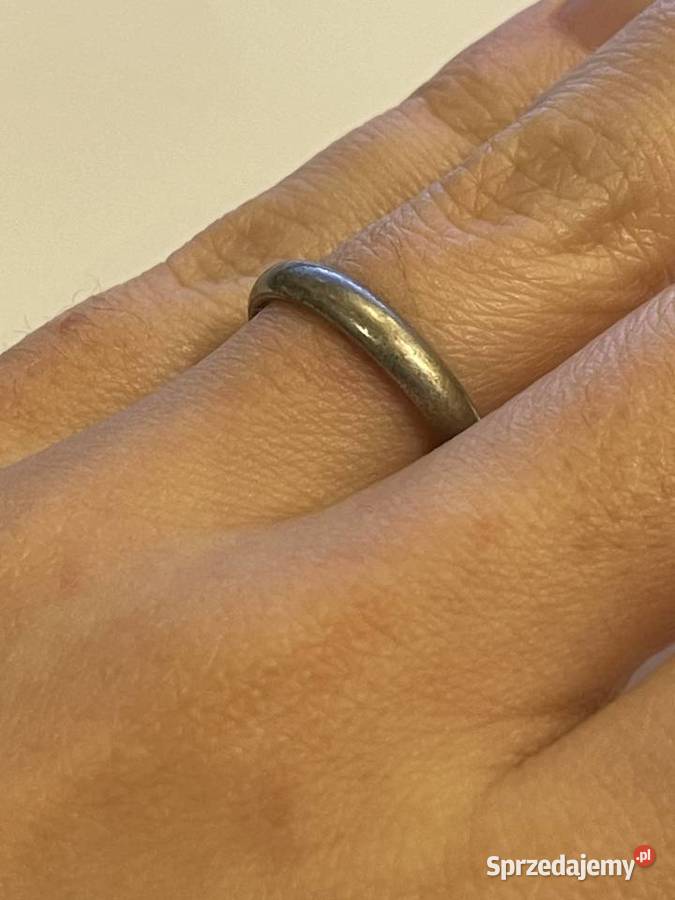 Pierścień firmy Warmet Polska PRL srebro małopolskie Kraków