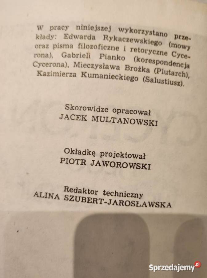 Cyceron i jego współcześni Kazimierz Kumaniecki Kielce