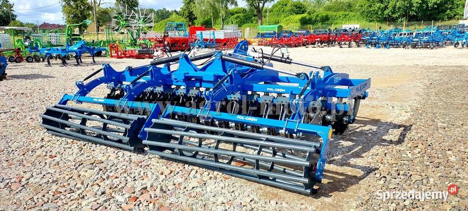 Brona talerzowa Agregat 4m zawieszana ciągana Iława