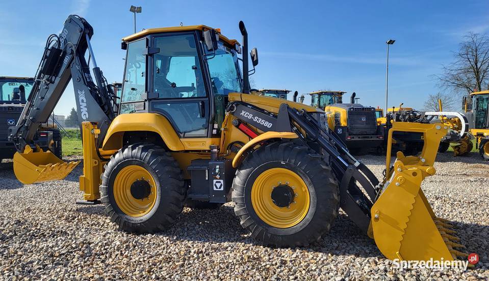 Koparkoładowarka XCMG XC8S3580 Rok produkcji 2025 Koparko ładowarki Opole sprzedam