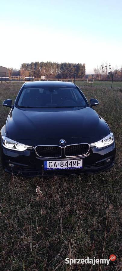 BMW F30 2018 r salon polska 82 przebiegu światła przeciwmgielne Gdynia sprzedam