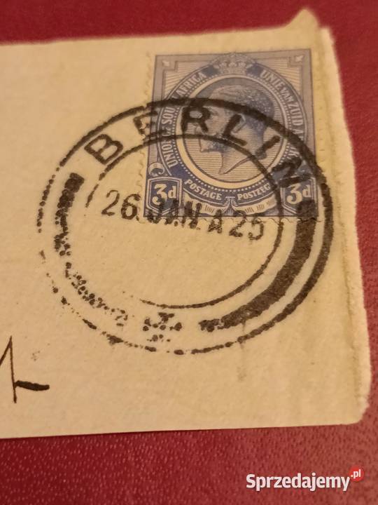 Znaczek unikatowy stempel Gliwice