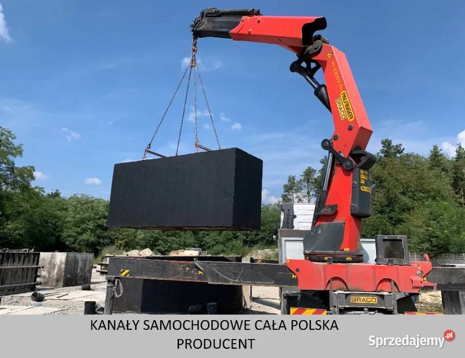 Kanał samochodowy betonowy kanały samochodowe Warszawa sprzedam