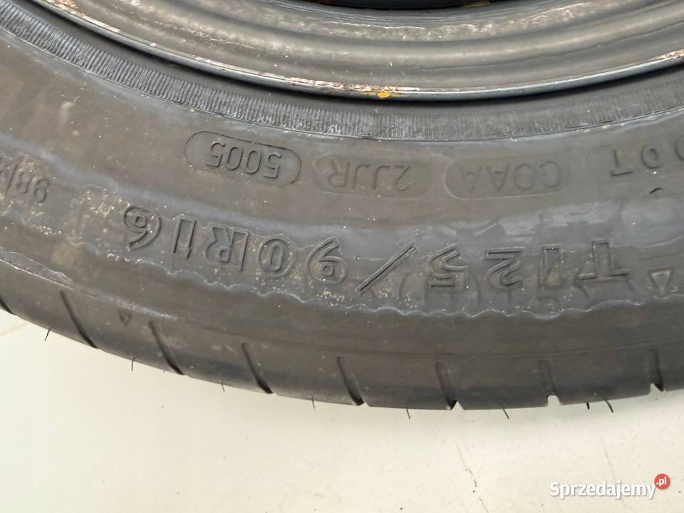 KOŁO DOJAZDOWE Mercedes W169 W245 dojazdówka Chełm