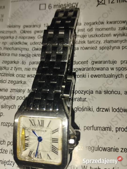 Replika zegarka Cartier Damskie Kraków sprzedam