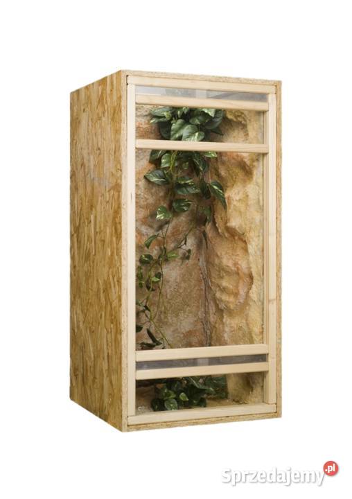 Terrarium z płyty OSB pionowe 60x60x120 Pięczkowo