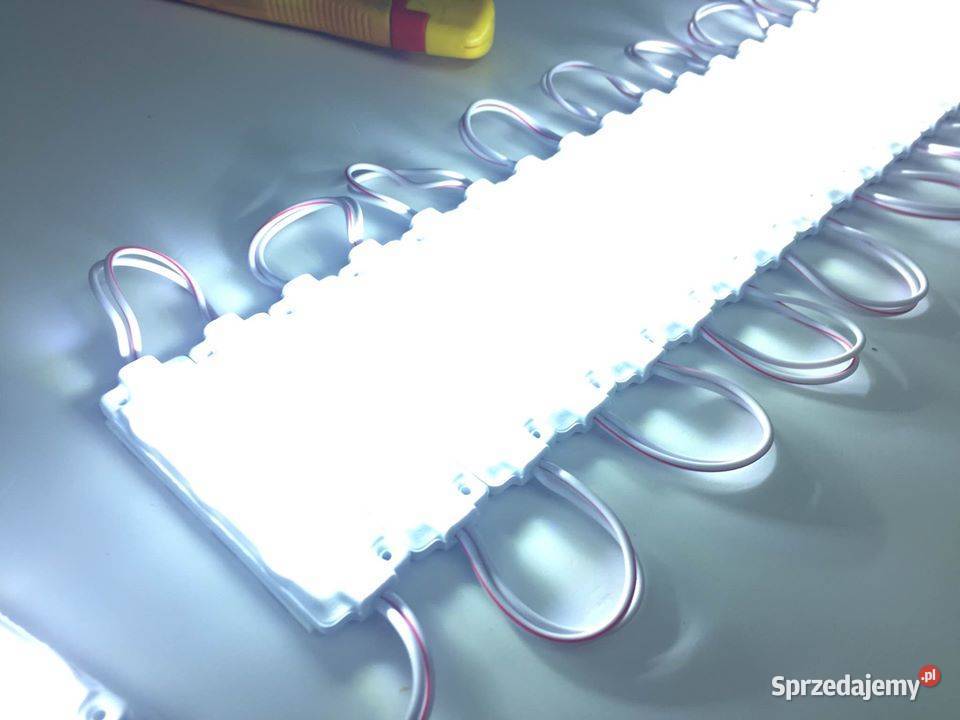LED moduł 3 x 1W soczewkowy 6000k biały zimny i Kraków