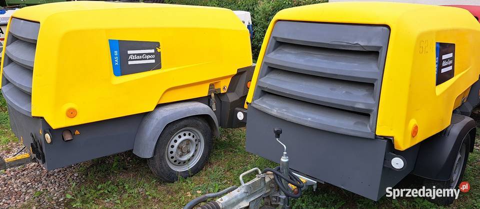 Kompresor sprężarka ATLAS COPCO XAS 68 Sitowiec
