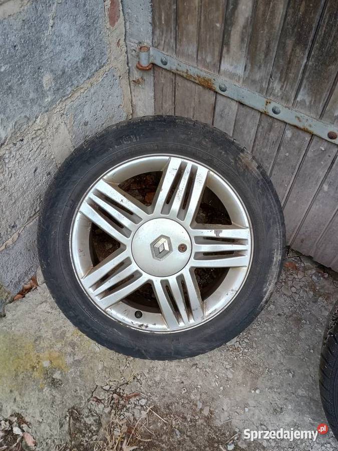Felgi aluminiowe Renault 4x100 opony zimowe Izdebki sprzedam