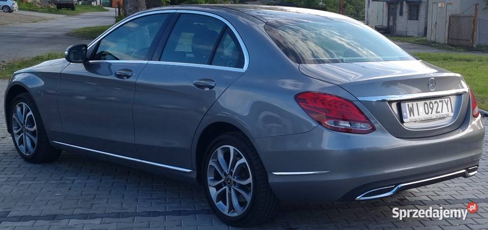 Mercedes C W205 SALON 100 BEZWYPADKOWY Niski Kraków