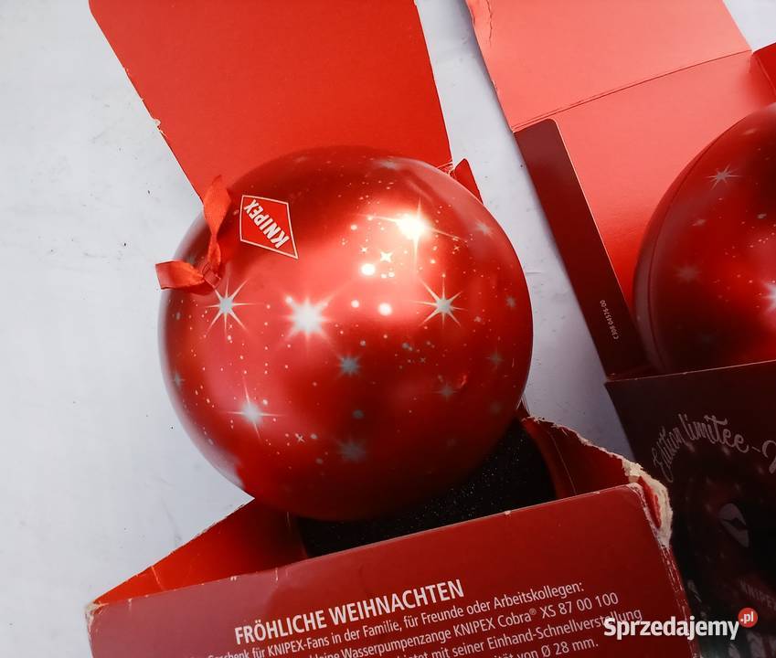 Knipex Cobra XS87 00 100 w bombce choinkowej Szczypce i kombinerki Szczerbice