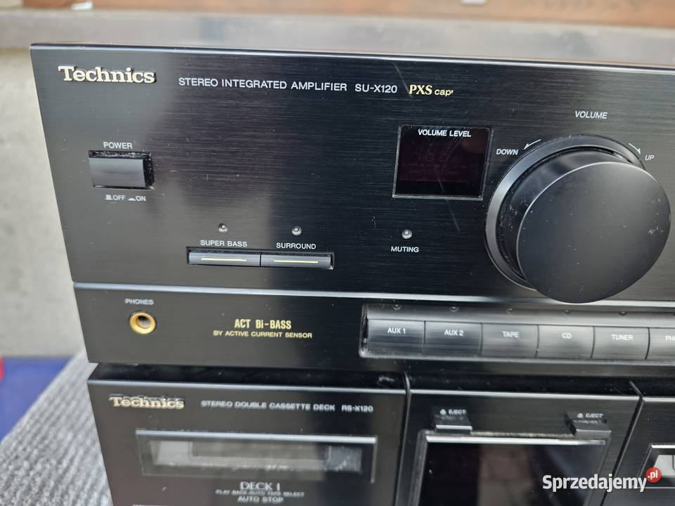 wzmacniacz technics sux120 midi pxscup stereo Wzmacniacze i pokrewne