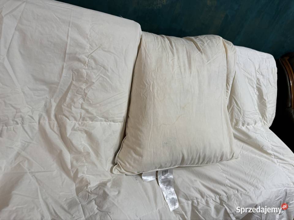 Komplet pościeli Jysk kołdra i poduszka Comfort beżowy Częstochowa