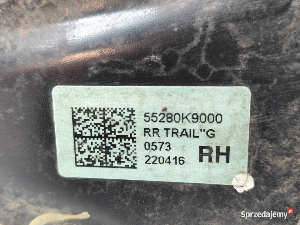 ZWROTNICA PRAWY TYŁ 20 T N 275 Hyundai Veloster osobowe