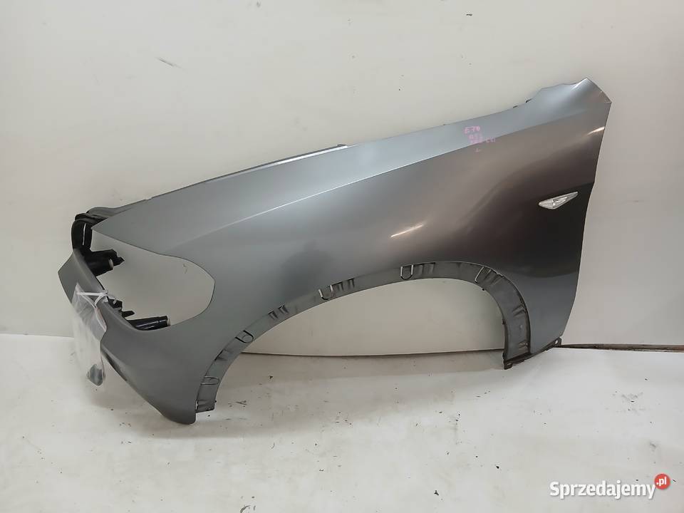 BŁOTNIK LEWY PRZEDNI BMW X5 E70 A527 SPACEGRAU osobowe lubelskie Strzyżewice