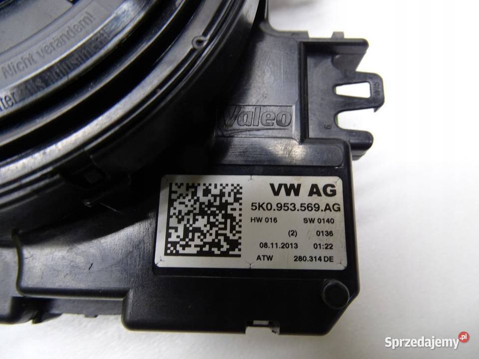 TAŚMA AIRBAG ZWIJAK 5K0953569A VW TIGUAN I 5N