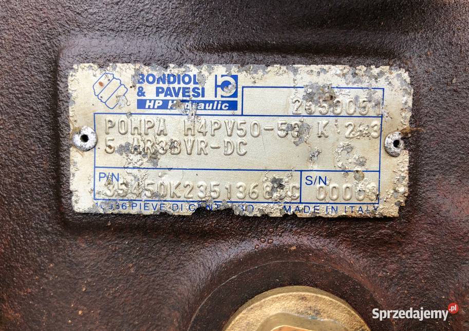 Pompa hydrauliczna Nimos DM Truck 204 H4PV5050 Kłobuck