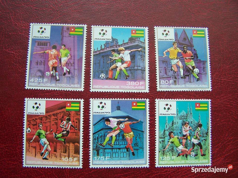 Togo 1989 MNH Mi 210510 Sport Piłka nożna MŚ Tychy