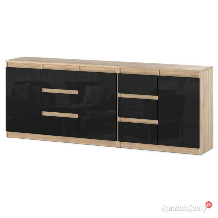 Komoda Do Salonu 6 Szuflad 200 Nowoczesna Salon Elbląg