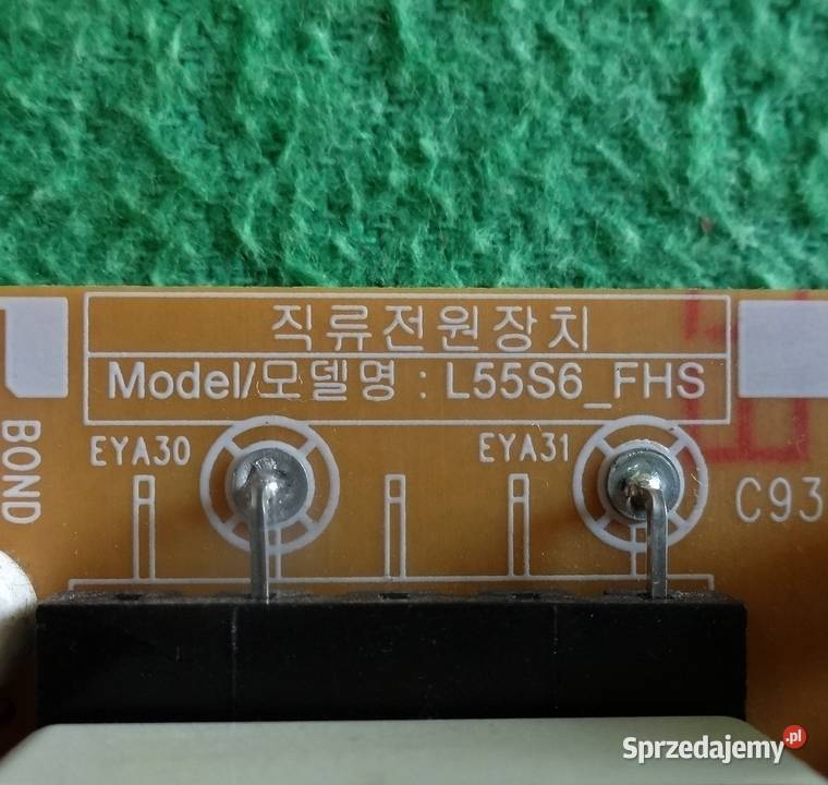 Zasilacz L55S6FSH BN4400807A Samsung UE55MU6172U Szczecin