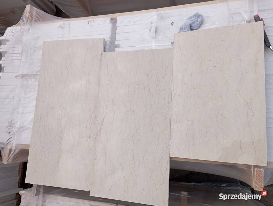 Płytki marmurowe PERLINO pasy 15 poler Przemyśl