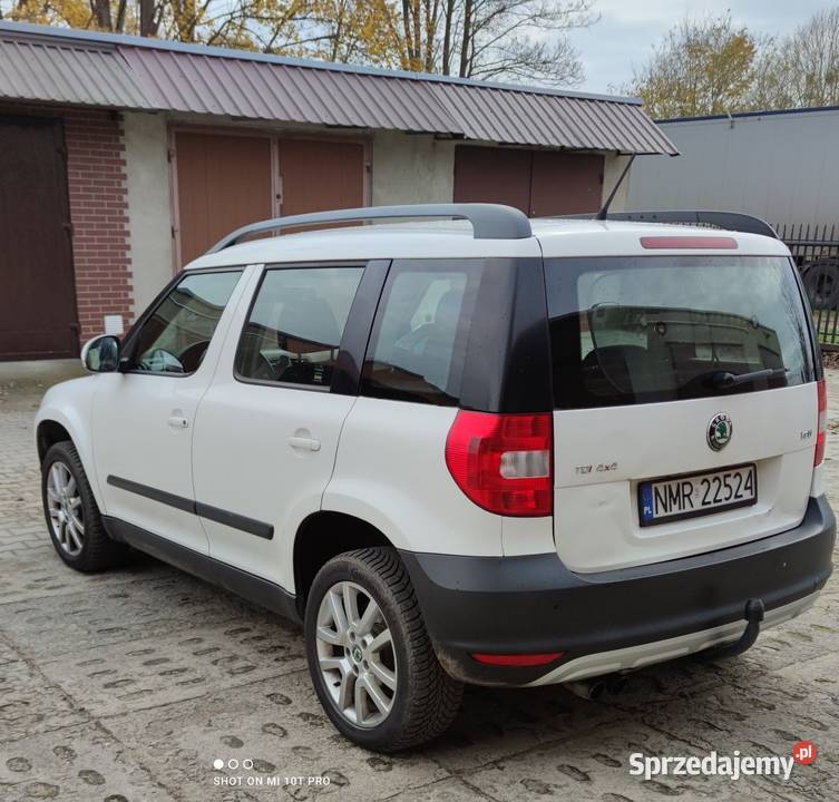 Skoda Yeti 20TDI CR 140 4x4 hak Mrągowo