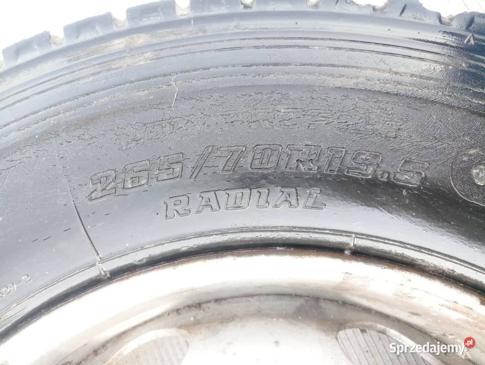 Koło FELGA z oponą 26570 R195 ciężarowe Koła i felgi opolskie Rzędowice