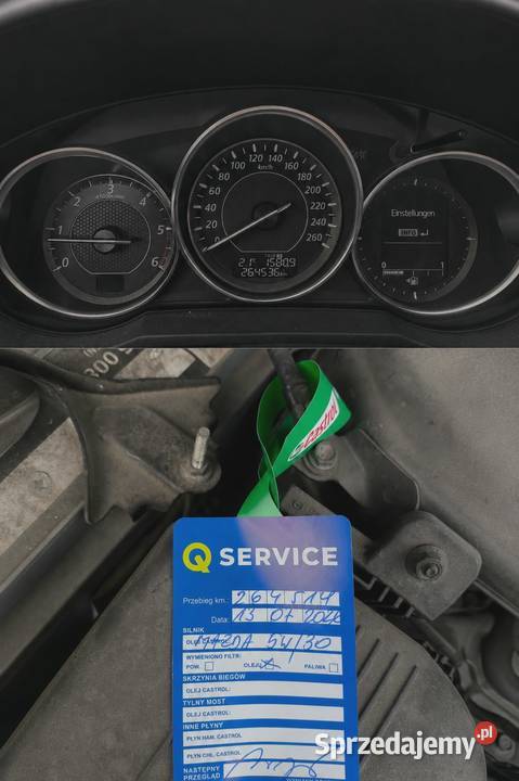 Mazda 6 Gj SKYACTIVE 22 Kombi ogranicznik prędkości Zduńska Wola