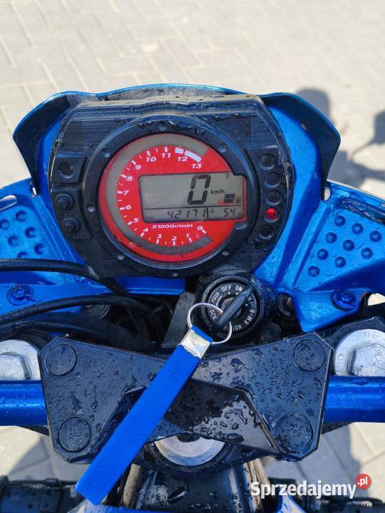 Kawasaki Z750 niebieski Bakałarzewo