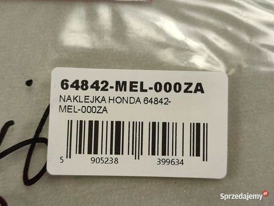 NAKLEJKA 1000RR ZADUPEK L STR HONDA CBR1000RR Emblematy