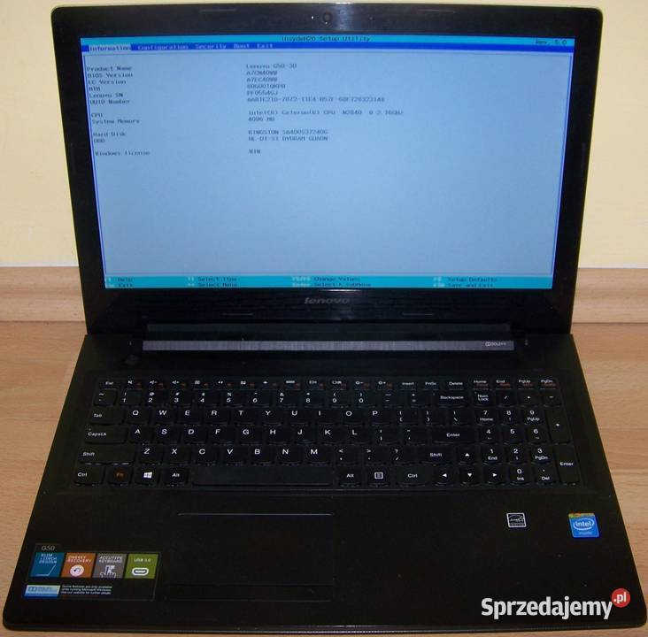 Lenovo G5030 sprawny i kompletny matowa