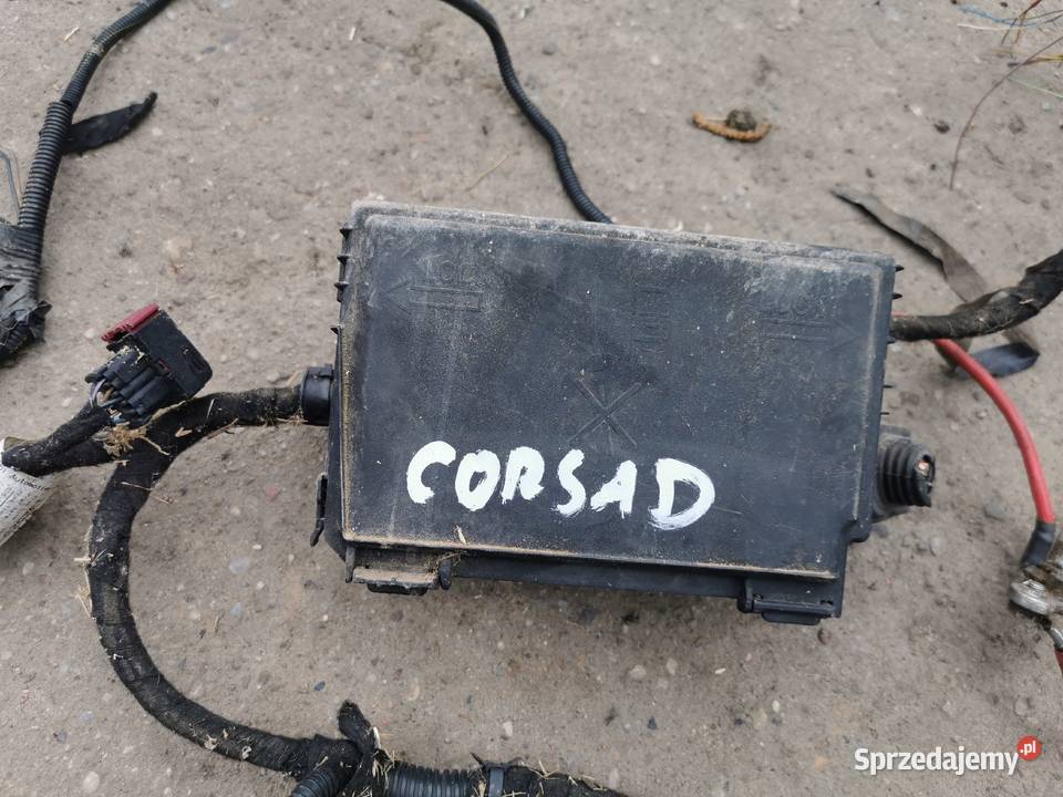 opel corsa d wiązka instalacja puszka Międzychód