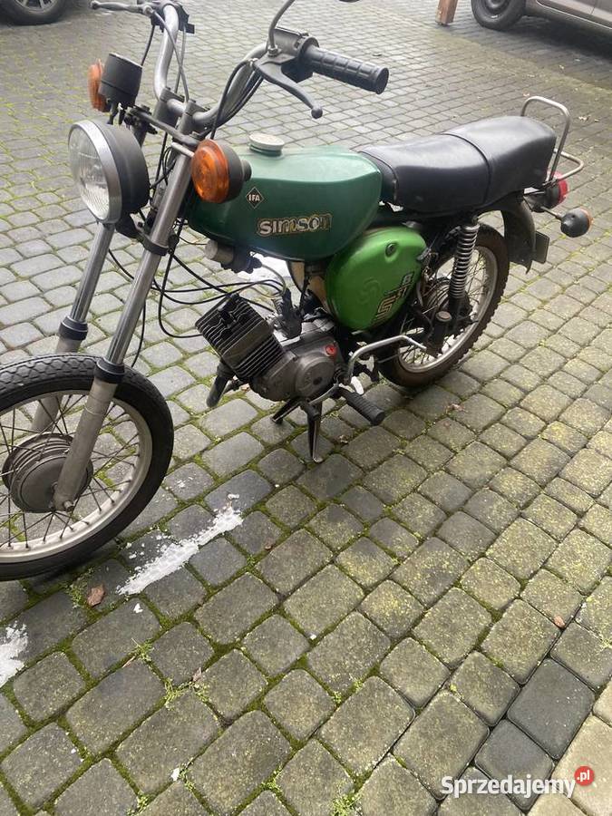 zielony simson s51 4km opolskie Niewodniki