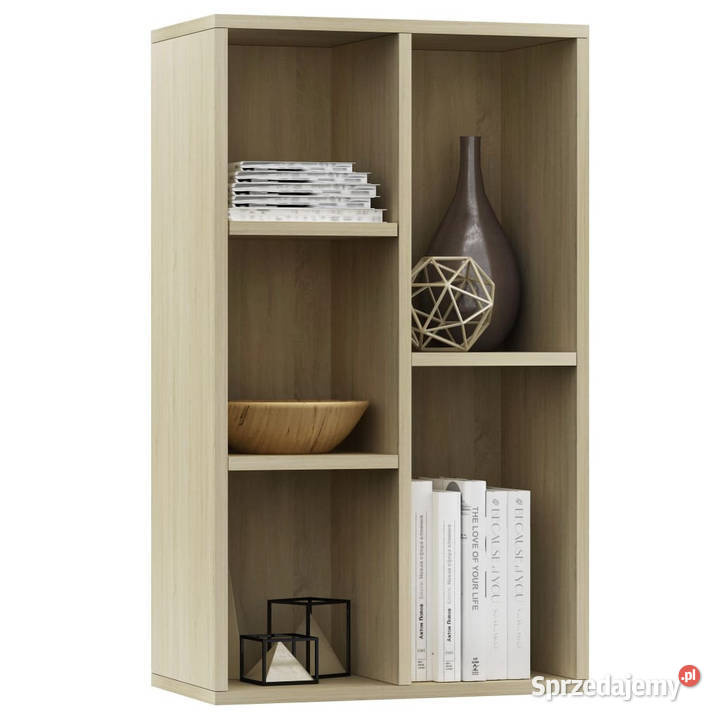 Regał na książkiszafka dąb sonoma 50x25x80 mazowieckie Warszawa