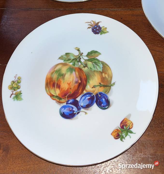 Talerzyk deserowy Syg Bohemia Owoce Gdańsk