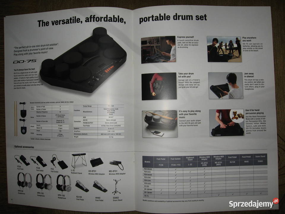 Yamaha Digital Keyboards 2017 catalog katalog