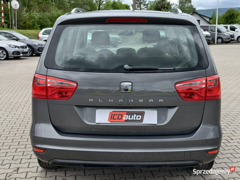 Seat Alhambra 14 tsi 150 xenon 7osobowy opalona Kęty