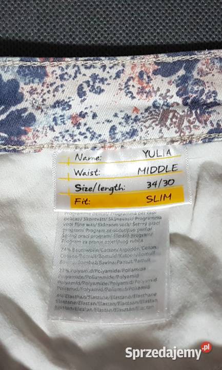 Wielokolorowe Spodnie Damskie Street One