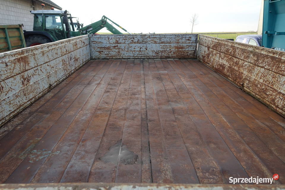 Przyczepa wywrotka 45T rosyjskaruska Przyczepy rolnicze Sokoły