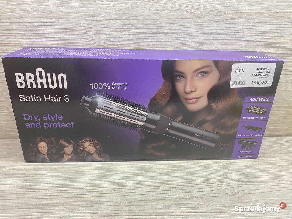 LOKÓWKOSUSZARKA BRAUN Satin Hair 3 AS330 400W