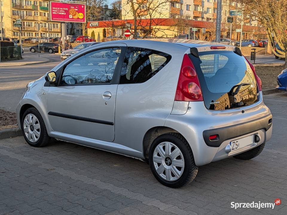 Peugeot 107 10 2009 Salon Polska 2 właściciel Szczecin