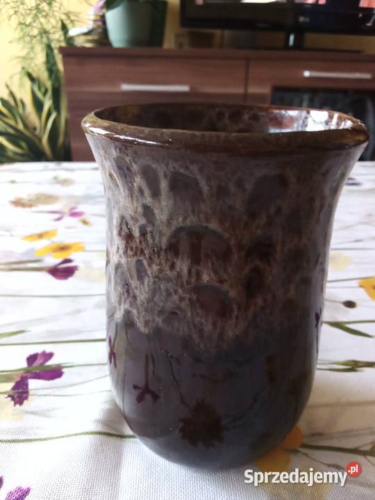 PRL wazon pikasiak porcelit Łódź